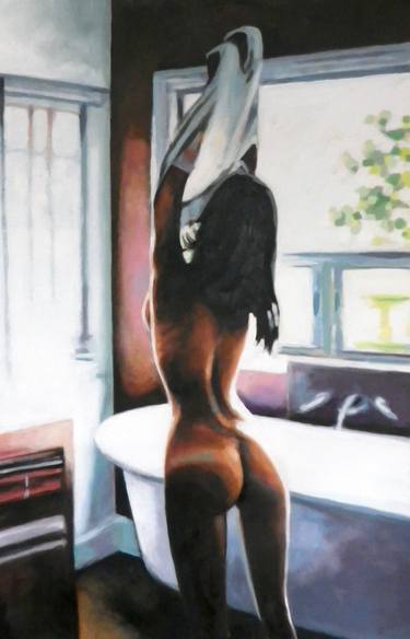 Original Fine Art Women Paintings by Thomas Saliot