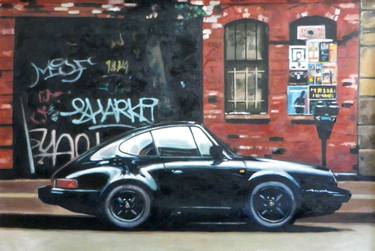 Print of Modern Automobile Paintings by Thomas Saliot