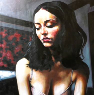 Print of Fine Art Women Paintings by Thomas Saliot