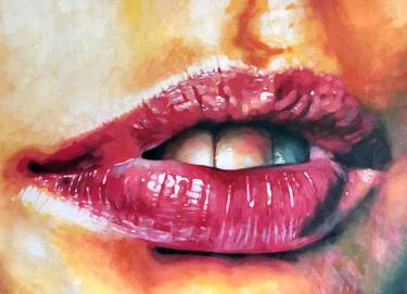 Red Lips Close Up thumb