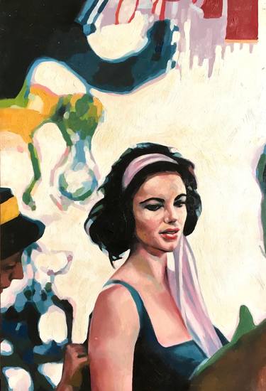 Print of Celebrity Paintings by Thomas Saliot