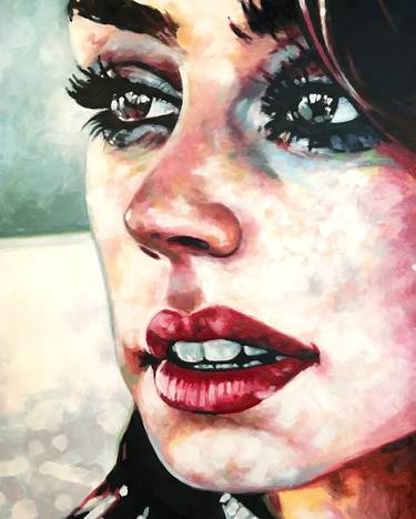 Original Women Paintings by Thomas Saliot