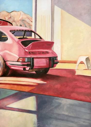 Print of Figurative Car Paintings by Thomas Saliot
