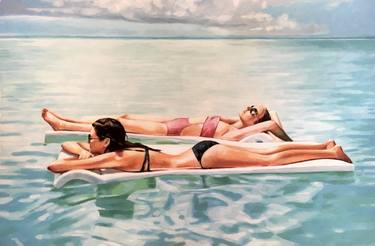 Print of Fine Art Women Paintings by Thomas Saliot