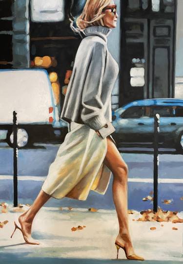 Original Fine Art Women Paintings by Thomas Saliot