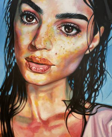 Original Figurative Women Paintings by Thomas Saliot