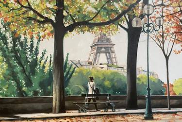 Print of Contemporary Cities Paintings by Thomas Saliot