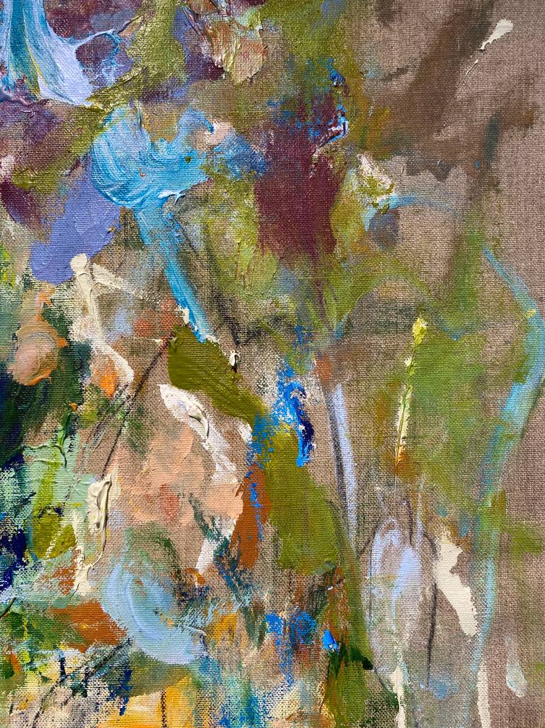 Original Abstract Expressionism Abstract Painting by Lloyd Tabing