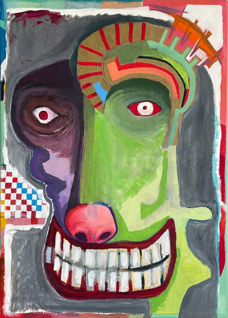 Original Abstract Painting by Gokhan Altunkaya | Abstract Art on Canvas | You Don't Know Me 2