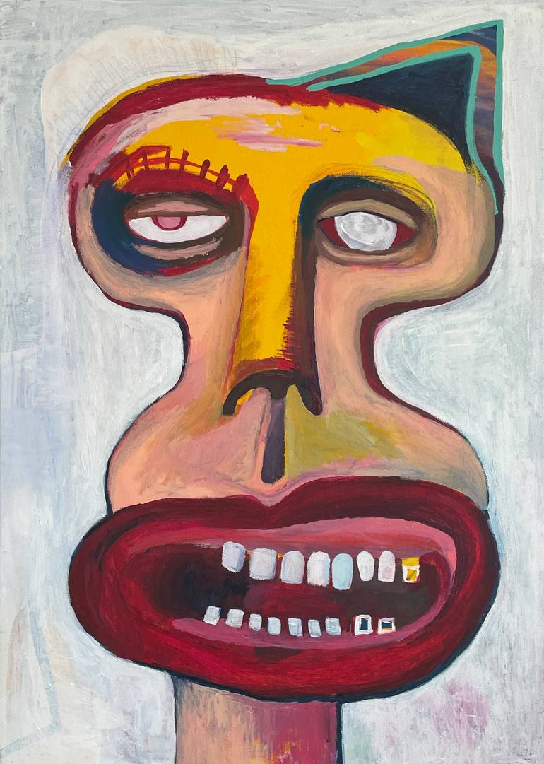 Original Abstract Painting by Gokhan Altunkaya | Contemporary Art on Canvas | You Don't Know Me 3