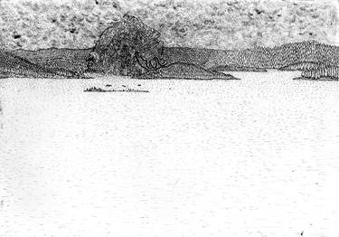 Original Illustration Landscape Drawings by Nicola Vinciguerra