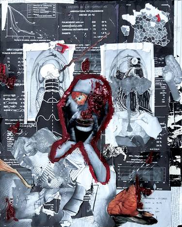 Print of Dada Abstract Collage by Nicola Vinciguerra