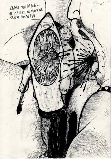 Original Body Drawings by Nicola Vinciguerra
