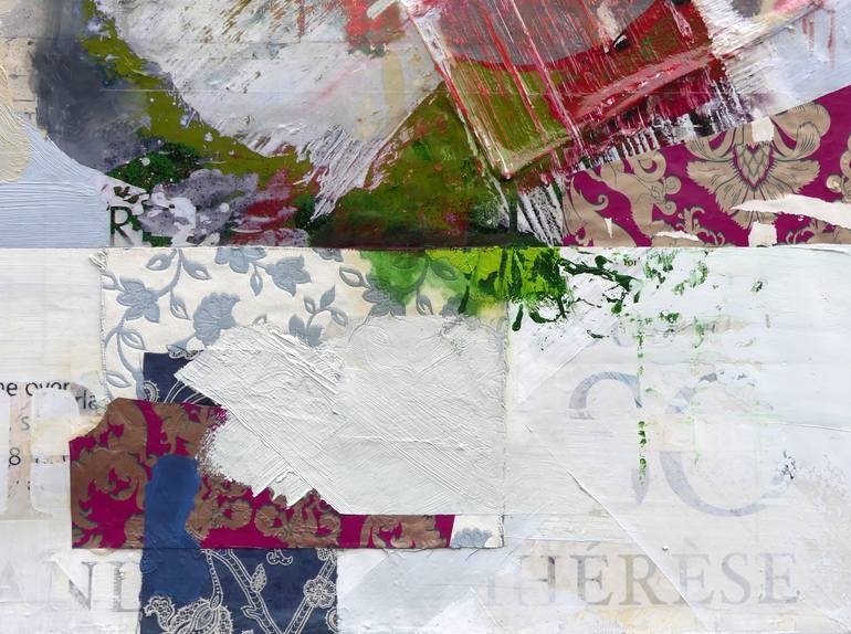 Original Abstract Pop Culture/Celebrity Mixed Media by Peter Vahlefeld