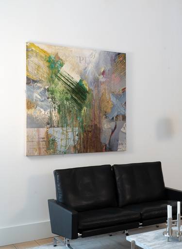 Original Abstract Expressionism Abstract Paintings by Peter Vahlefeld
