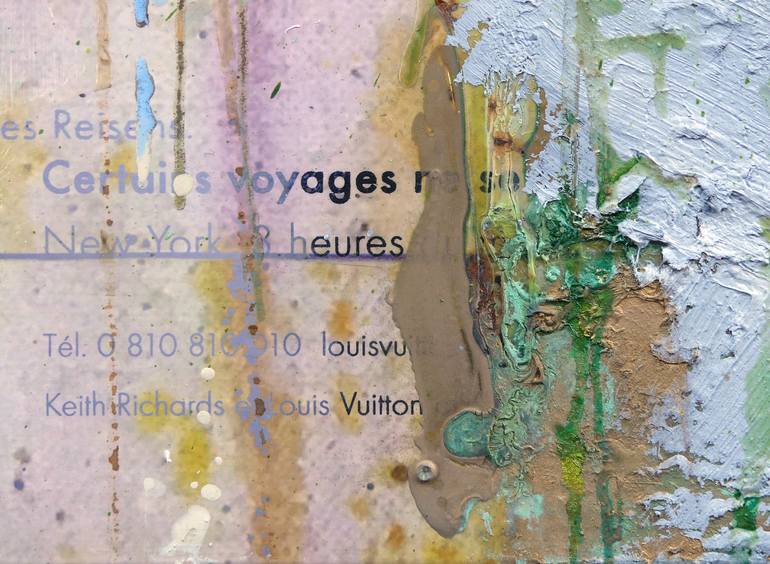 Original Abstract Expressionism Abstract Painting by Peter Vahlefeld