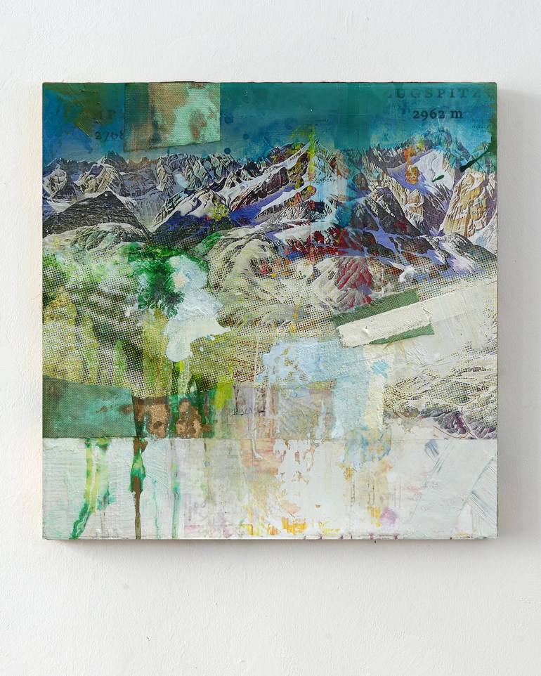 Original Abstract Expressionism Landscape Paintings by Peter Vahlefeld