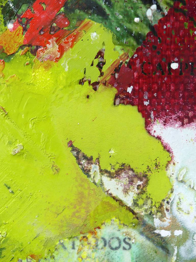 Original Abstract Expressionism Landscape Painting by Peter Vahlefeld