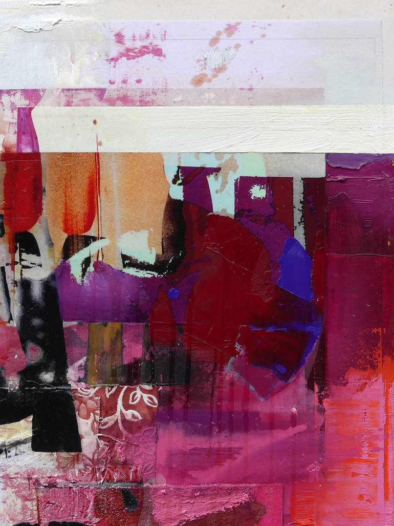 Original Abstract Expressionism Still Life Painting by Peter Vahlefeld