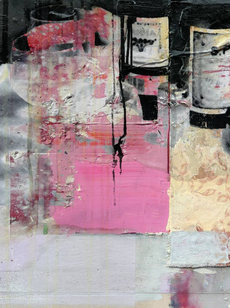 Original Abstract Expressionism Still Life Painting by Peter Vahlefeld