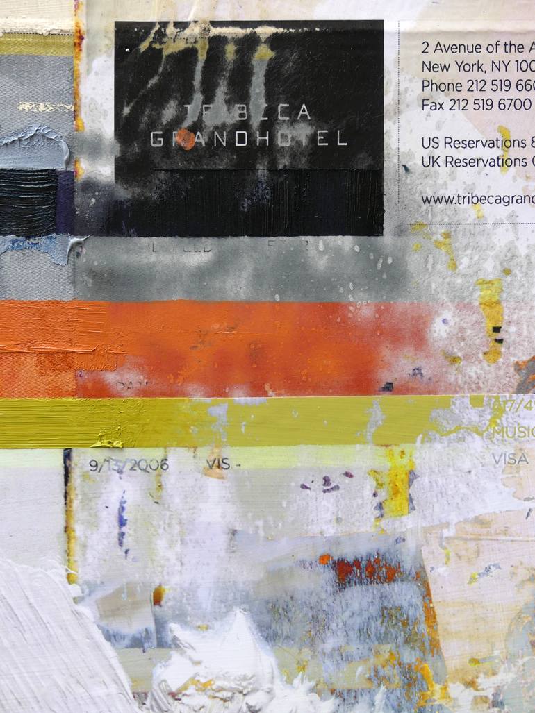 Original Abstract Expressionism Abstract Painting by Peter Vahlefeld