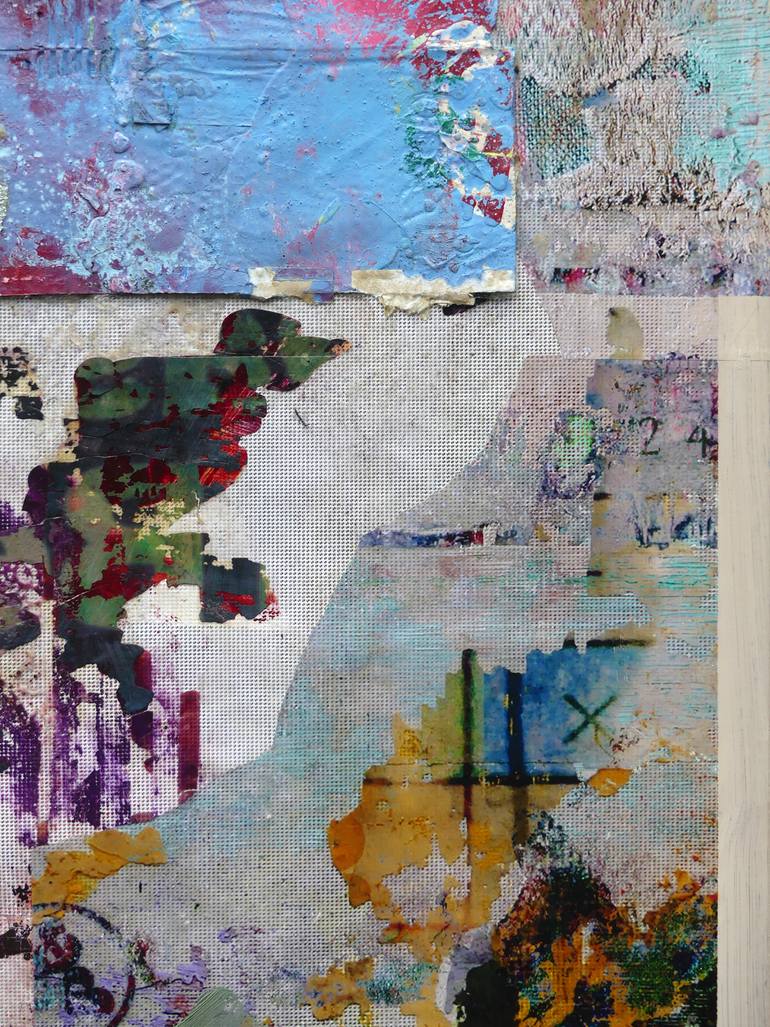 Original Abstract Expressionism Abstract Painting by Peter Vahlefeld