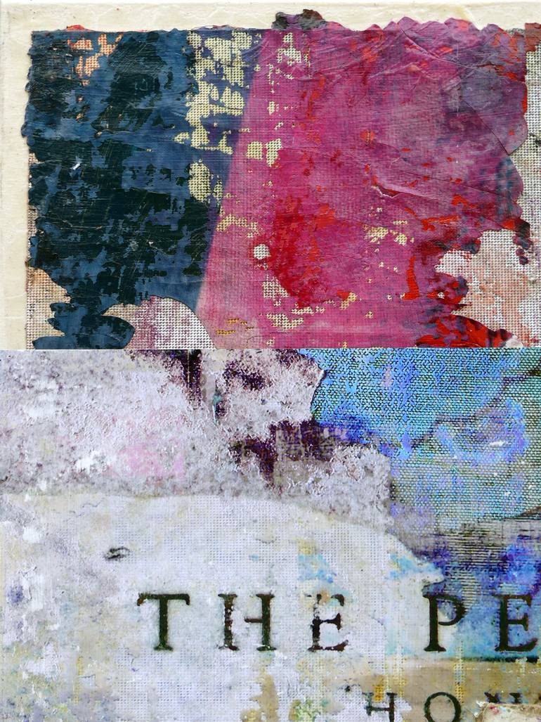 Original Abstract Expressionism Abstract Painting by Peter Vahlefeld