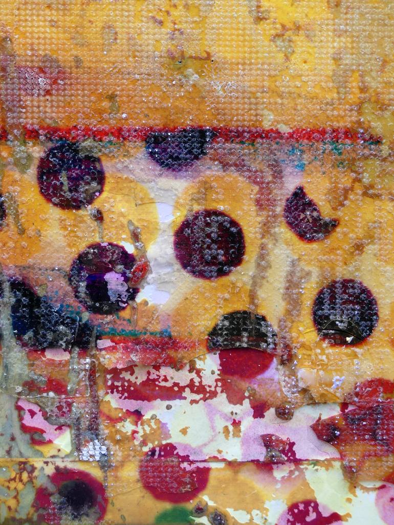 Original Abstract Expressionism Abstract Painting by Peter Vahlefeld