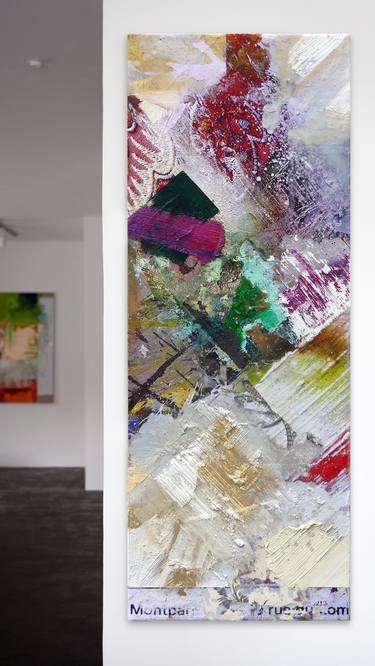 Original Abstract Expressionism Abstract Paintings by Peter Vahlefeld