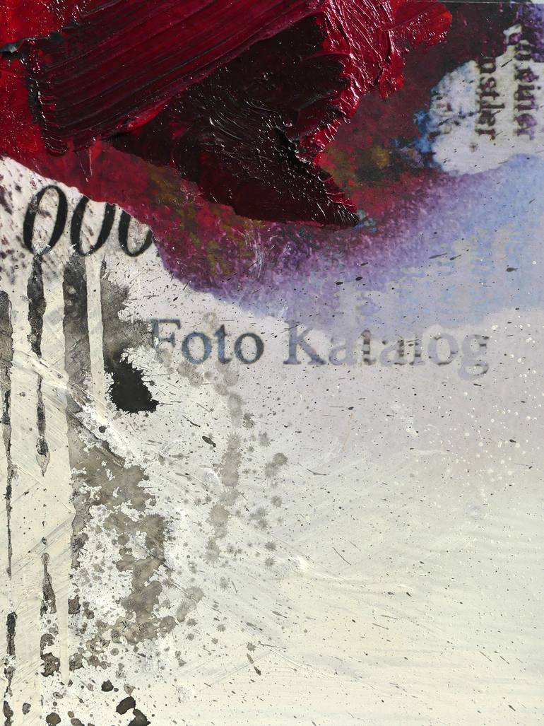 Original Abstract Expressionism Abstract Painting by Peter Vahlefeld