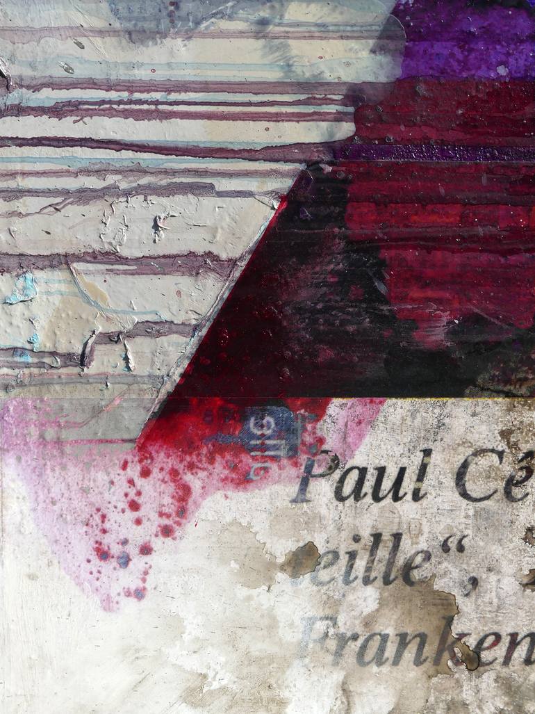 Original Abstract Expressionism Abstract Painting by Peter Vahlefeld