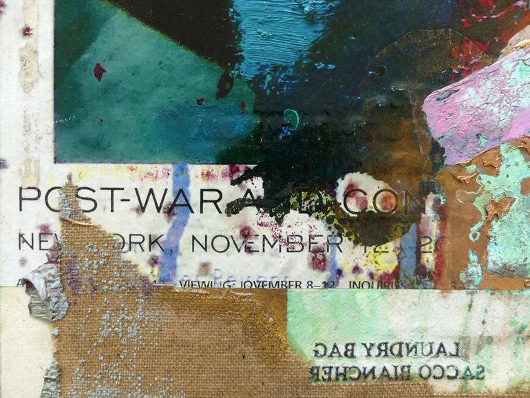 Original Abstract Expressionism Abstract Painting by Peter Vahlefeld