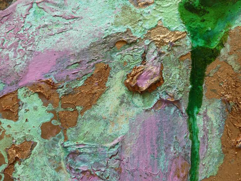 Original Abstract Expressionism Abstract Painting by Peter Vahlefeld