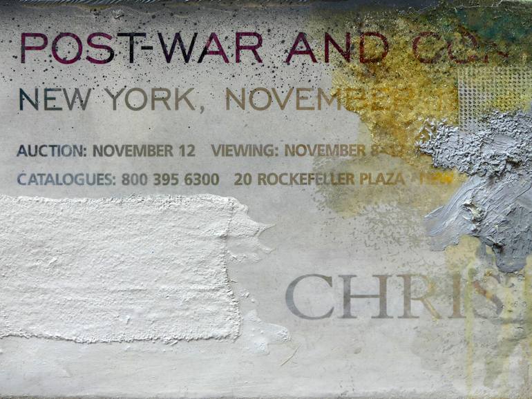 Original Abstract Expressionism Abstract Painting by Peter Vahlefeld