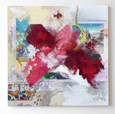 Original Painterly Abstraction Abstract Painting by Peter Vahlefeld