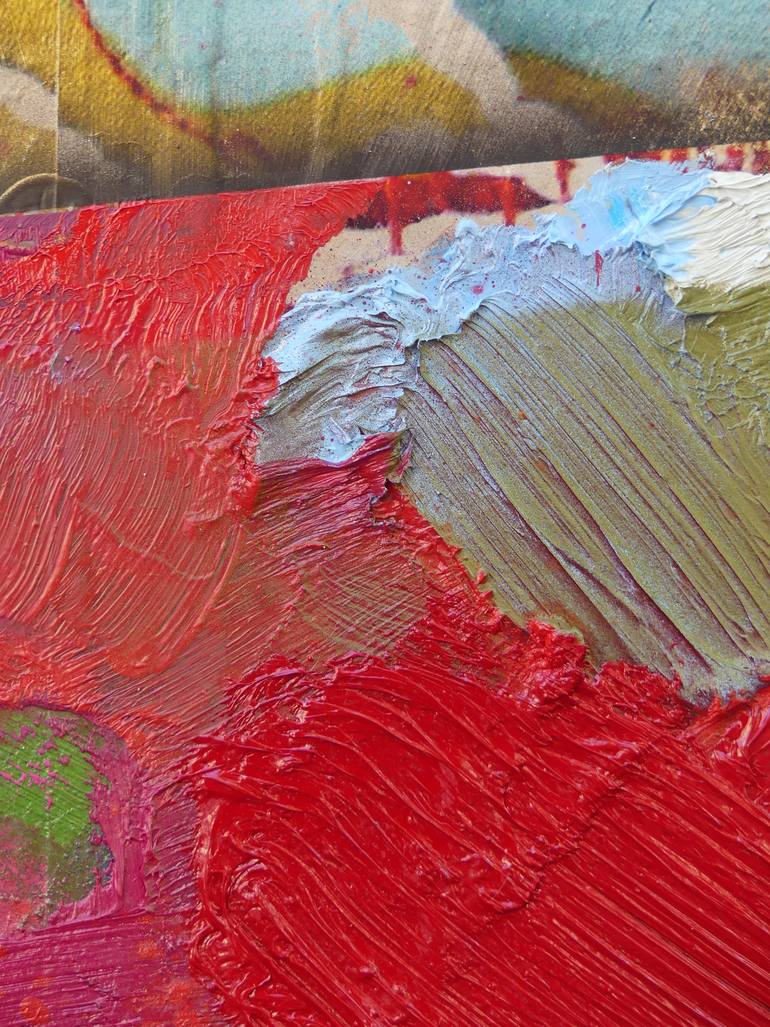 Original Abstract Expressionism Pop Culture/Celebrity Painting by Peter Vahlefeld