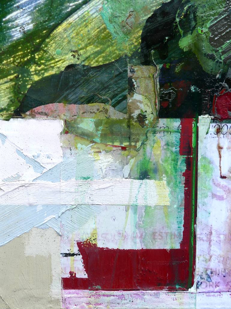 Original Abstract Expressionism Abstract Painting by Peter Vahlefeld