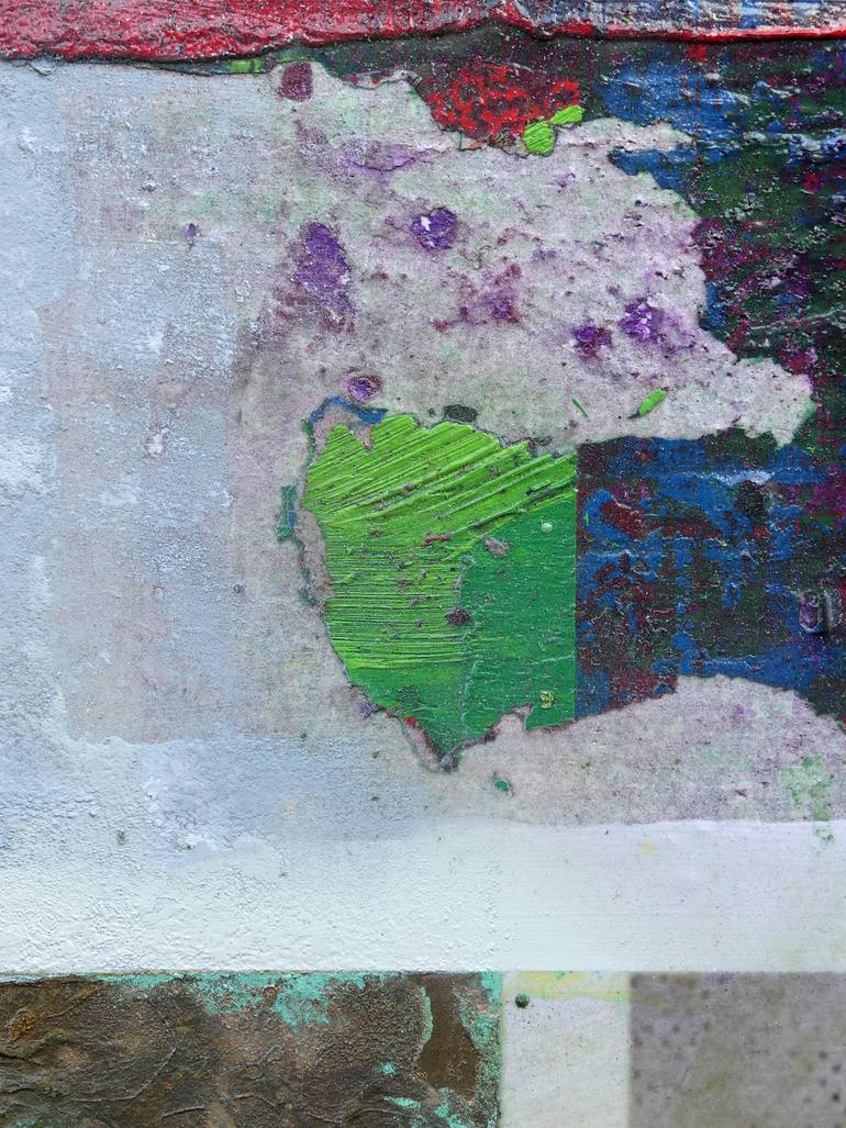 Original Abstract Expressionism Abstract Painting by Peter Vahlefeld