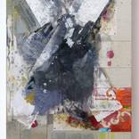 Untitled Readymade (Overpainted Fashion Ad #2) by Peter Vahlefeld