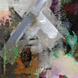 Untitled Readymade (Overpainted Fashion Ad #4) by Peter Vahlefeld