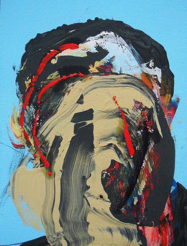 Original Abstract Portrait Paintings by Eric Haacht