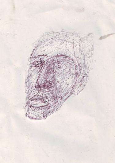 Original Figurative People Drawings by Thomas Thorn
