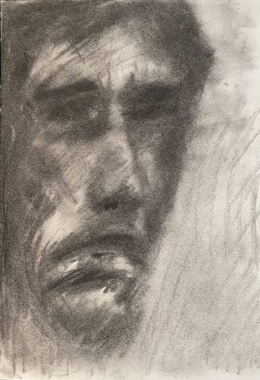 expressive charcoal portrait thumb