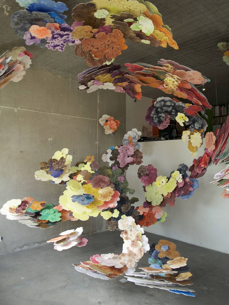 Original Floral Installation by Joris Kuipers