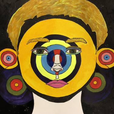 Original Portraiture Portrait Painting by Niki Elbe