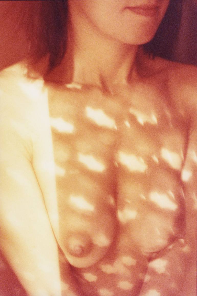 Light on breasts of sexy sensual young lady fine art c41 ra4 erotic female  nude analogue film photograph Photography by Edward Olive | Saatchi Art