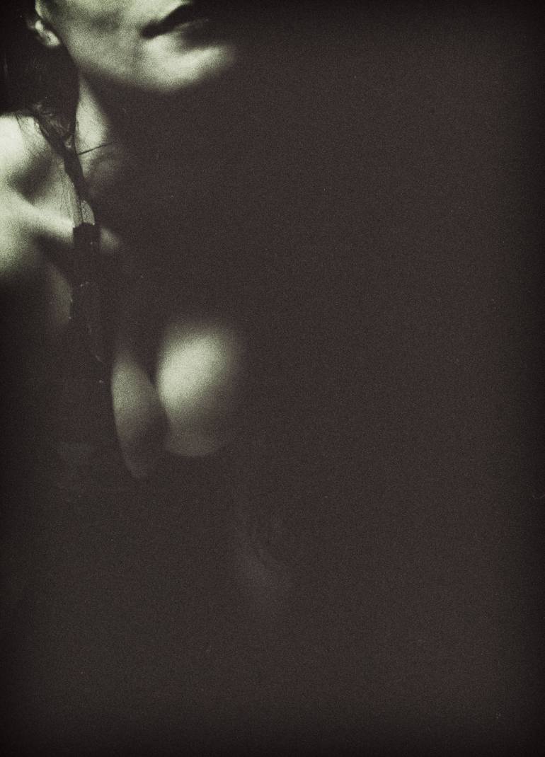 Sensual young lady in bikini black and white erotic 645 medium format film  analog photograph Photography by Edward Olive | Saatchi Art