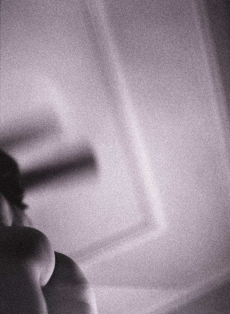 Young lady nude in bedroom black and white 35mm silver gelatin analog  female nude fine art erotica Photography by Edward Olive | Saatchi Art