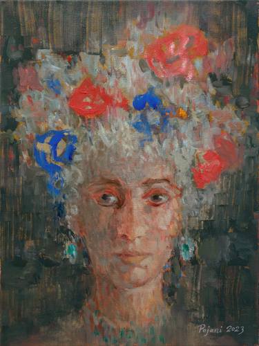 Original Figurative Women Paintings by Ilir Pojani