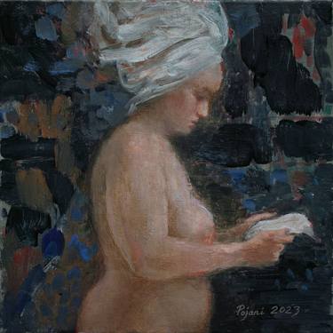 Nude Study, The Letter. thumb